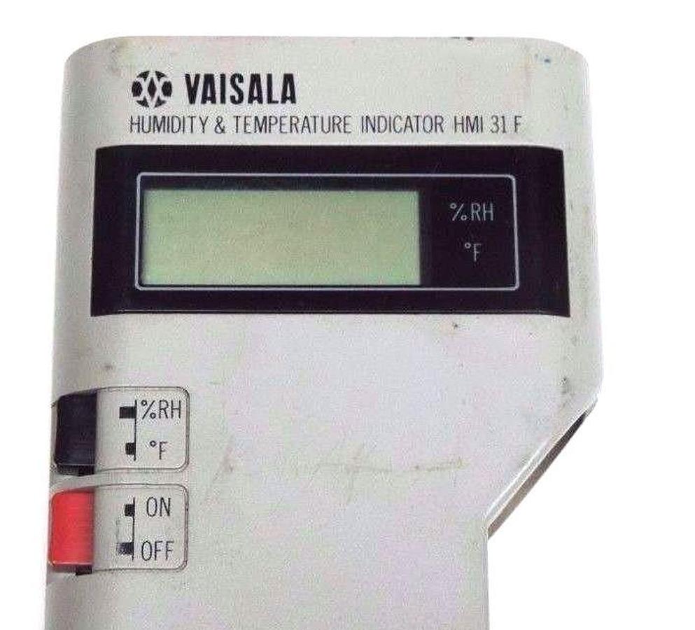 Used VAISALA HMI-31 HUMIDITY & TEMPERATURE INDICATOR HMI31F