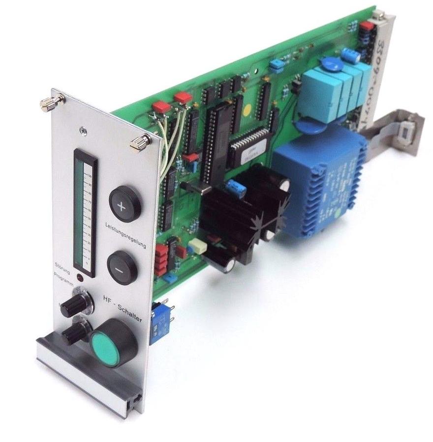 Used ELMA D-78224 SINGEN / 930-1820 PM 4.1 40KHz , HF-SCHALTER PROGRAMMING BOARD