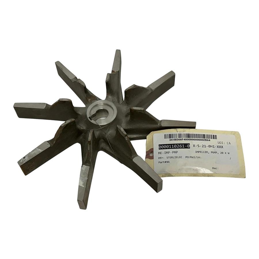 Used Sterling Electric 8 Blade Pump Impeller ME-IMP-PMP Industrial Replacement New