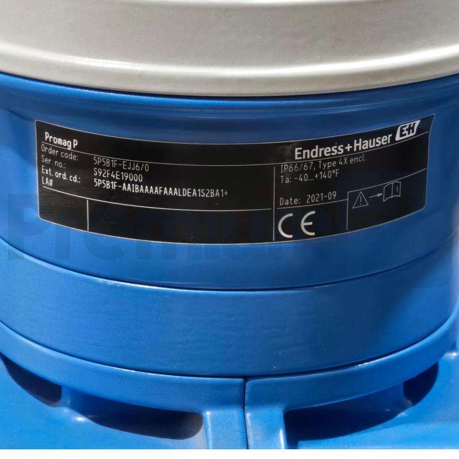 Used Endress+Hauser 5P5B1F-EJJ6/0 Promag P 500 Electromagnetic Flow Meter 6" DN150