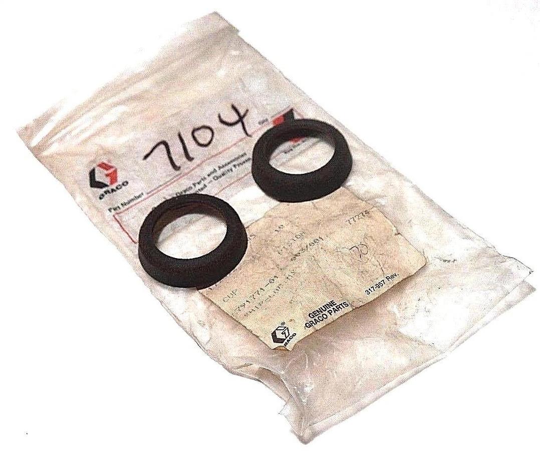 Used LOT OF 2 NEW GRACO 172392 PISTON CUPS