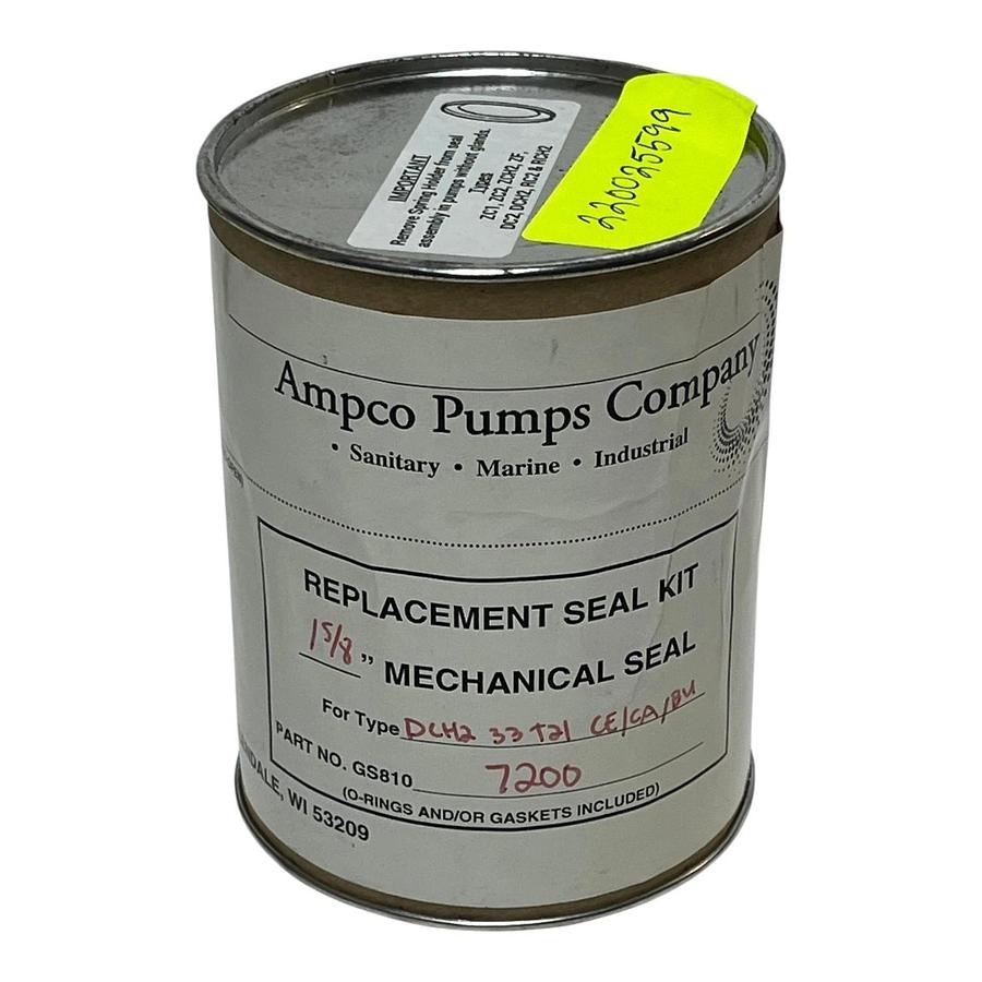 Used Ampco Pumps GS8107200 1-5/8" Mechanical Replacement Seal Kit Type DCH2 33 T21