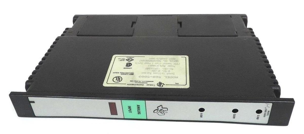 Used SIEMENS TEXAS INSTRUMENTS 500-5009 INPUT MODULE ANALOG ASSY 2460538-0001