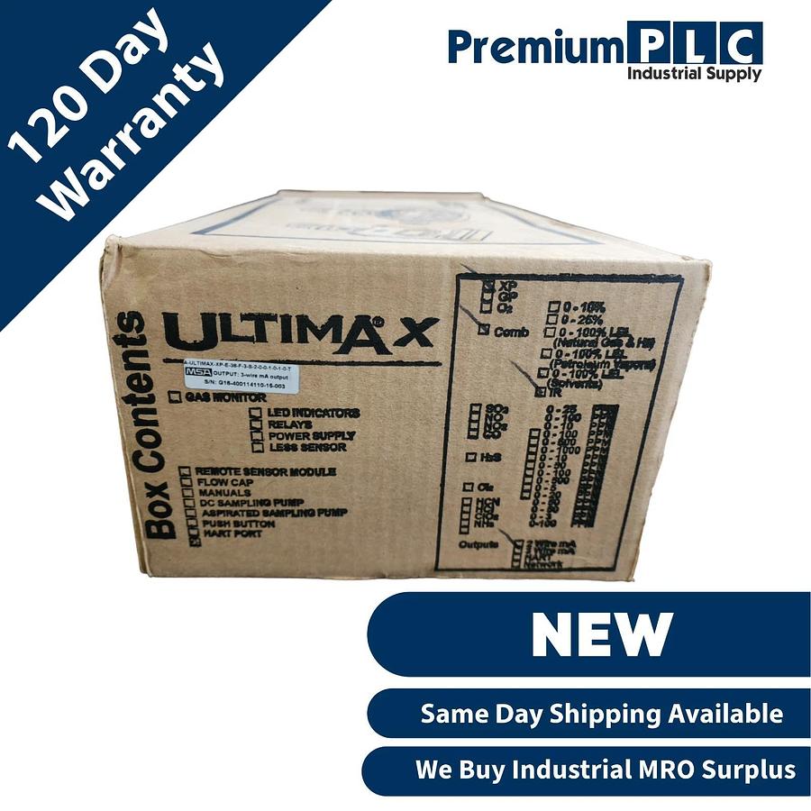MSA A-ULTIMAX-XP-E-38-F-3-S-2-0-0-1-0-1-0-T Ultima XE w/A-ULTX-SENS-38-10-0 NSMP