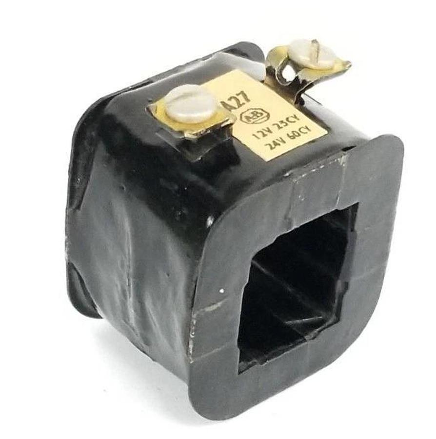 Used NIB ALLEN BRADLEY 1A27 COIL 12-24V 25-60CY