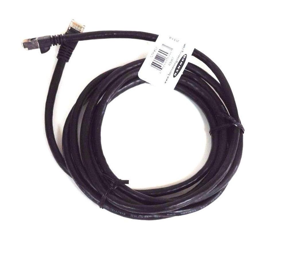 Used 2 NEW BANNER STPX07 ETHERNET CORDSETS 69987