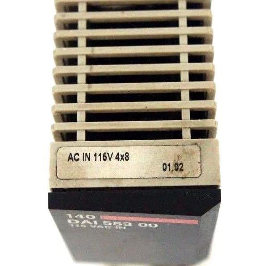 Used AEG AUTOMATION TSX QUANTUM 140DAI55300 AC IN 115V 4X8, 140-DAI-553-00