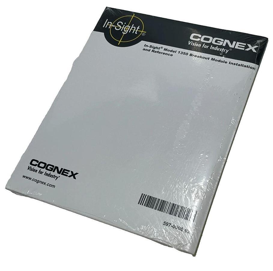 Used Cognex In-Sight Model 1350 I/O Expansion Module Installation & Reference Manual