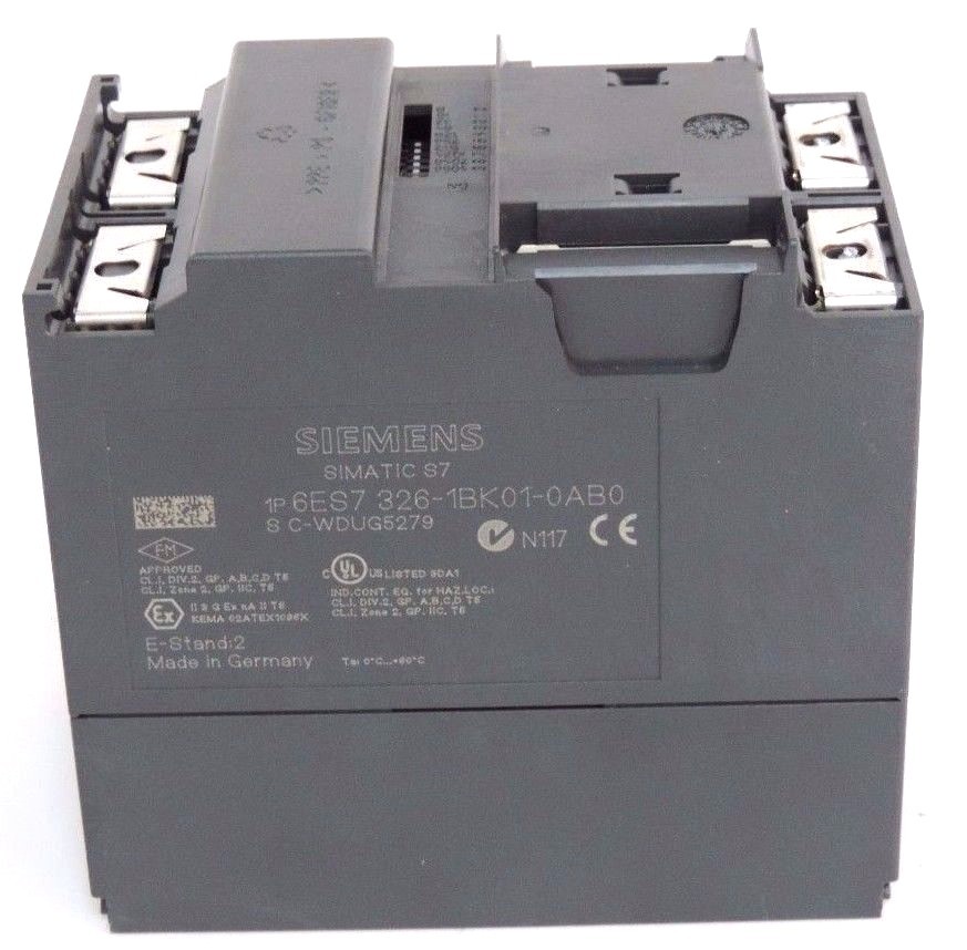 Used SIEMENS 6ES7-326-1BK01-0AB0 SIMATIC S7 MODULE 6ES73261BK010AB0