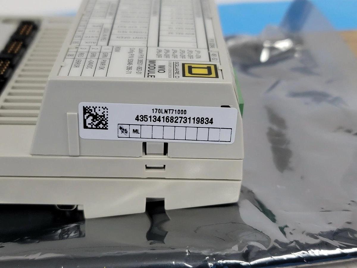 NIB SQUARE D 52046-491-53 DEVICENET WELDER I/O MODULE 170AZW88000, 170LNT71000
