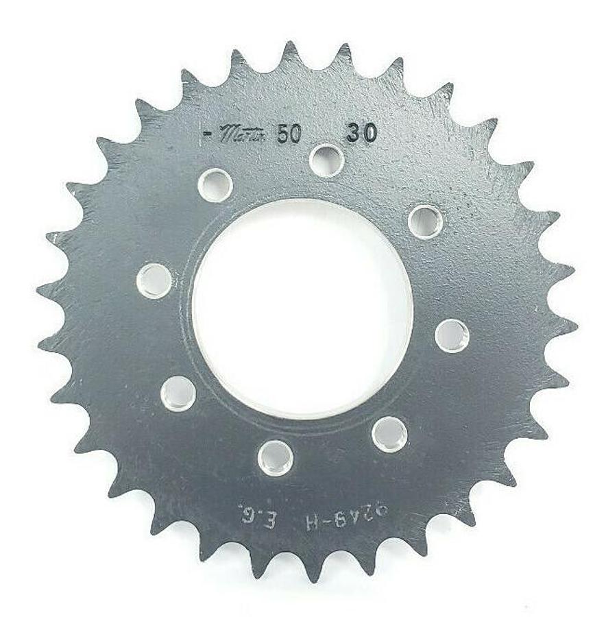 Used LOT OF 4 MARTIN 50-30 ROLLER CHAIN SPROCKETS 2-1/2" BORE, 30TEETH, E.G. # 9249-H
