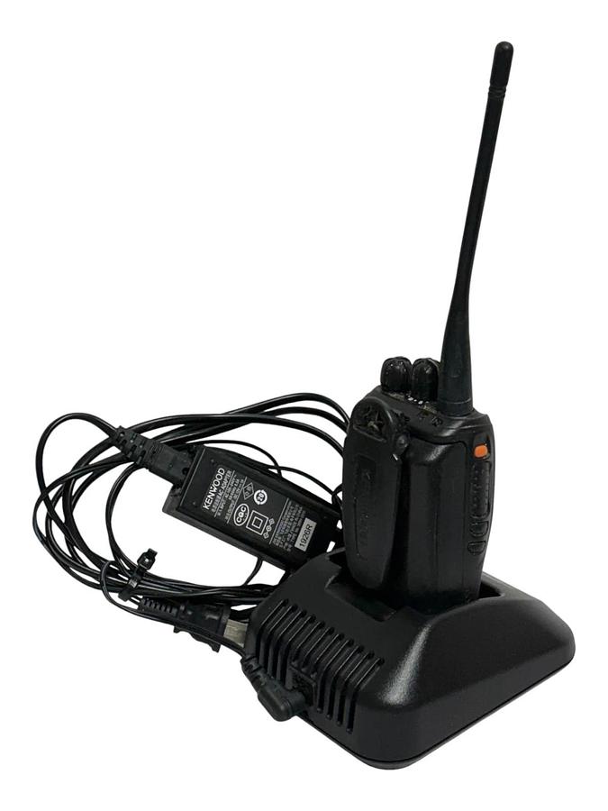 Used Kenwood TK-3360 UHF Two Way Radio Transceiver KSC-25LS Charger MKNB26N Battery