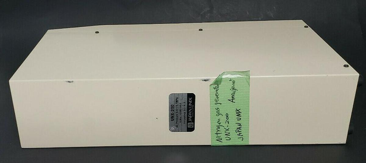Used JAPAN UNIX UNX-200 | UNX200 NITROGEN GAS GENERATOR, 1.5L/MIN N2, 0.4~0.7MPa NSNP