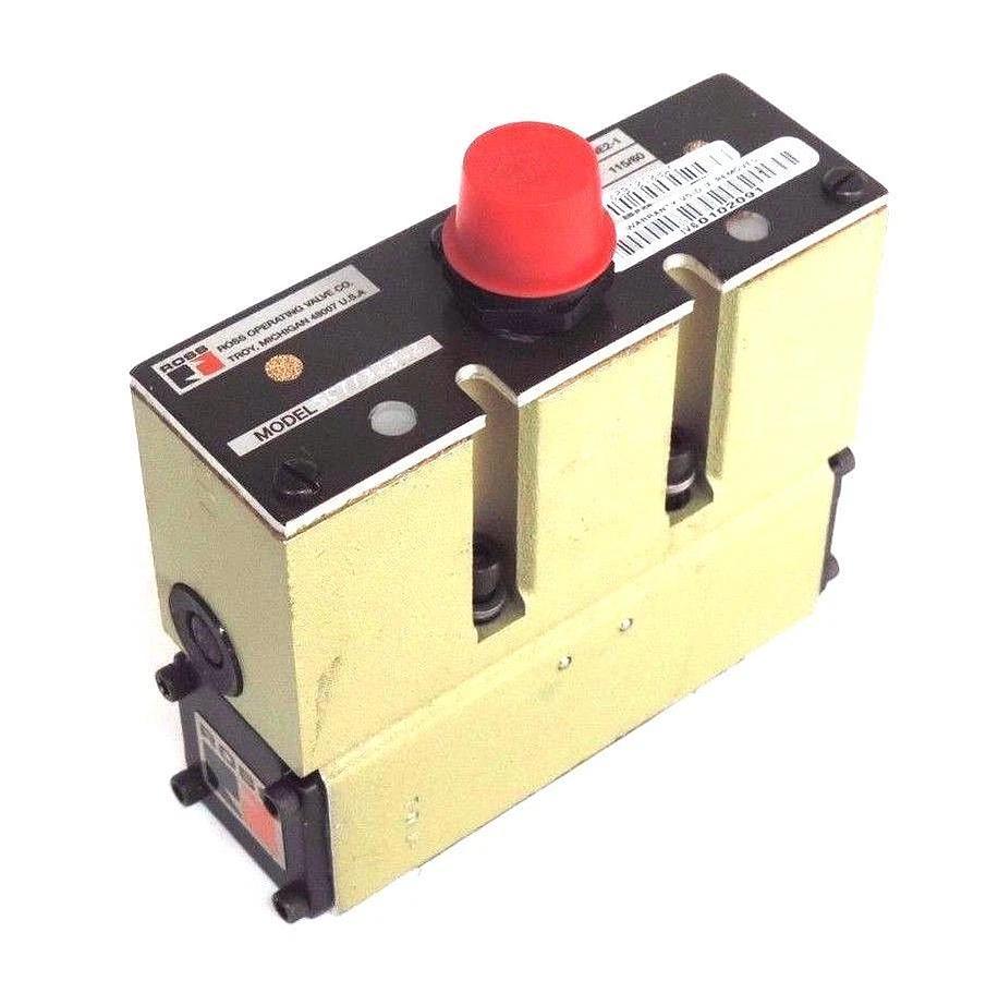 Refurbished ROSS 8077B3342 PNEUMATIC PILOT VALVE 115V, 60HZ, BAR 2-10, NE2-1