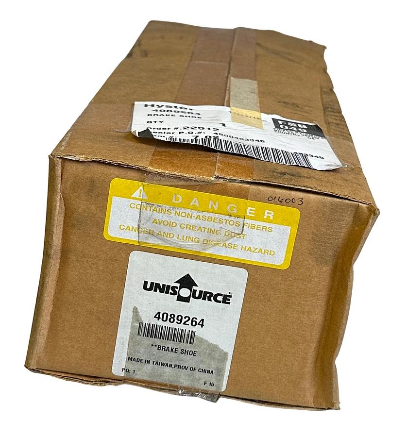 Used NEW UNISOURCE HYSTER 4089264 / HY4089264 BRAKE SHOE FOR FORKLIFT