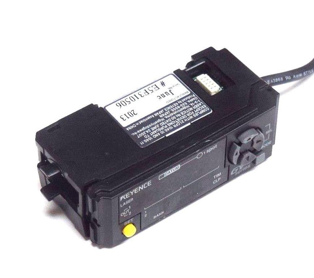 Used KEYENCE GV-21P SENSOR AMPLIFIER GV SERIES, 10/30VDC, GV21P