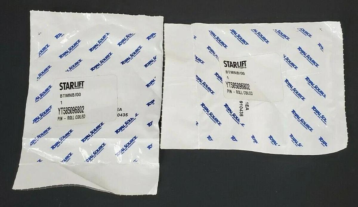 Used LOT OF 2 NEW TOTAL SOURCE STARLIFT YT585096802 PINS - ROLL COILED YT585096802