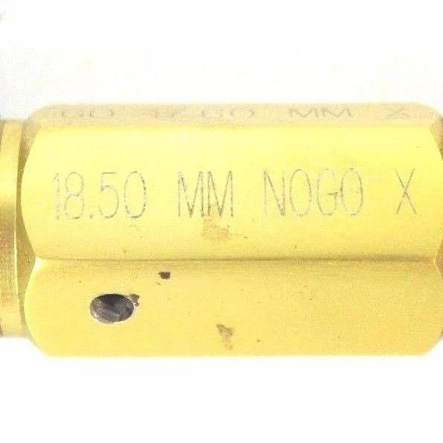 Used WESTPORT PLUG GAGE GO 17.60MM NO GO 18.50 MM