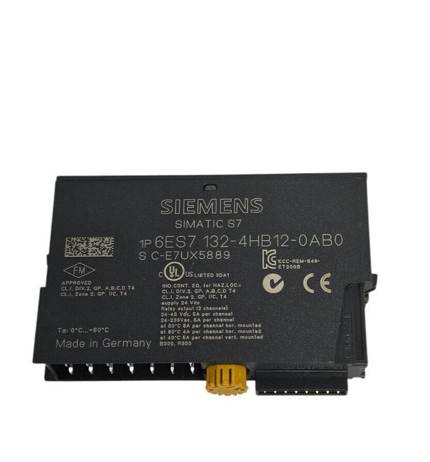 Used NEW SIEMENS 6ES7132-4HB12-0AB0 RELAY OUTPUT MODULES 6ES71324HB120AB0 (5/PACK)