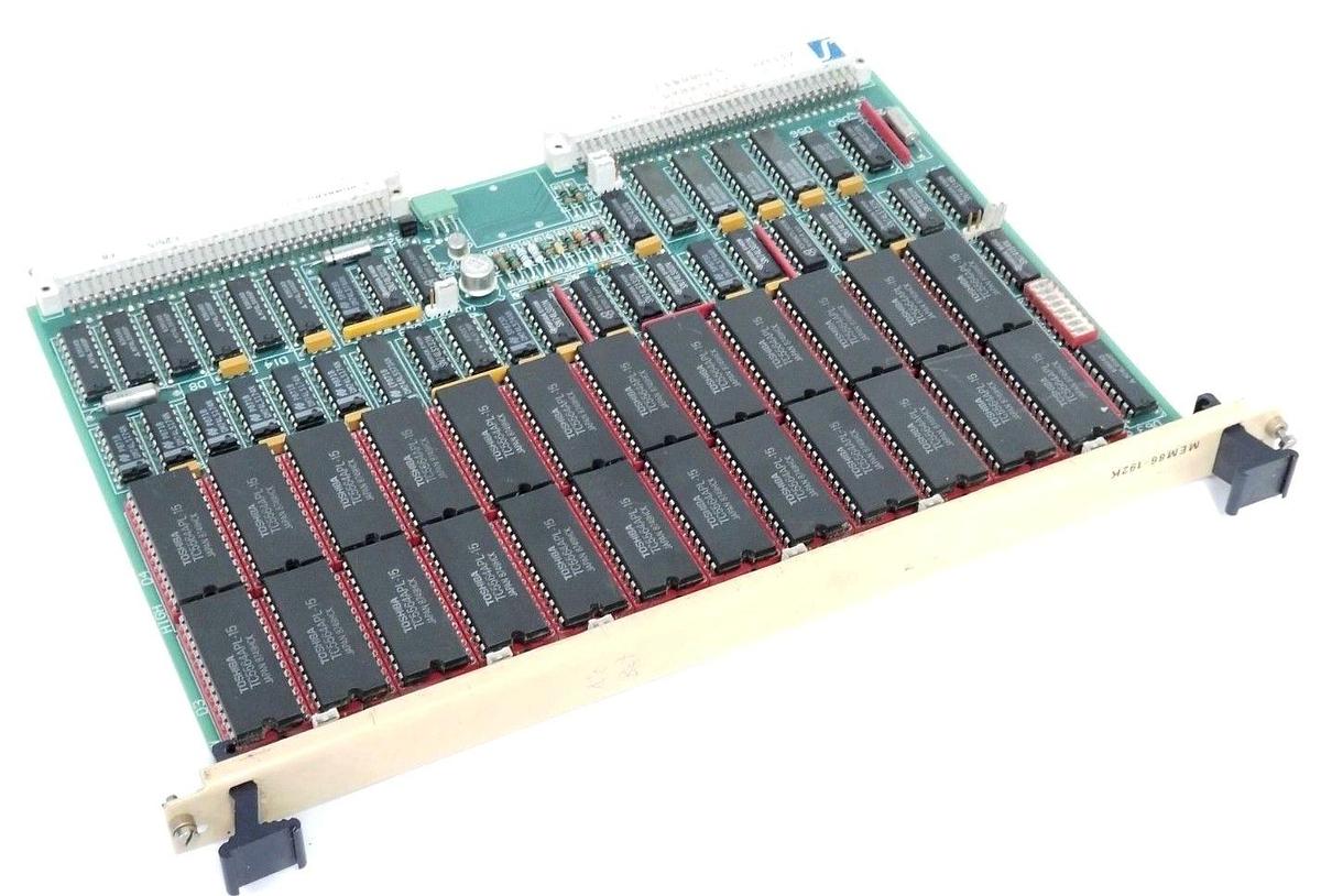 Used ABB / STROMBERG MEM86-192K MEMORY BOARD 5760969-9D 57088443