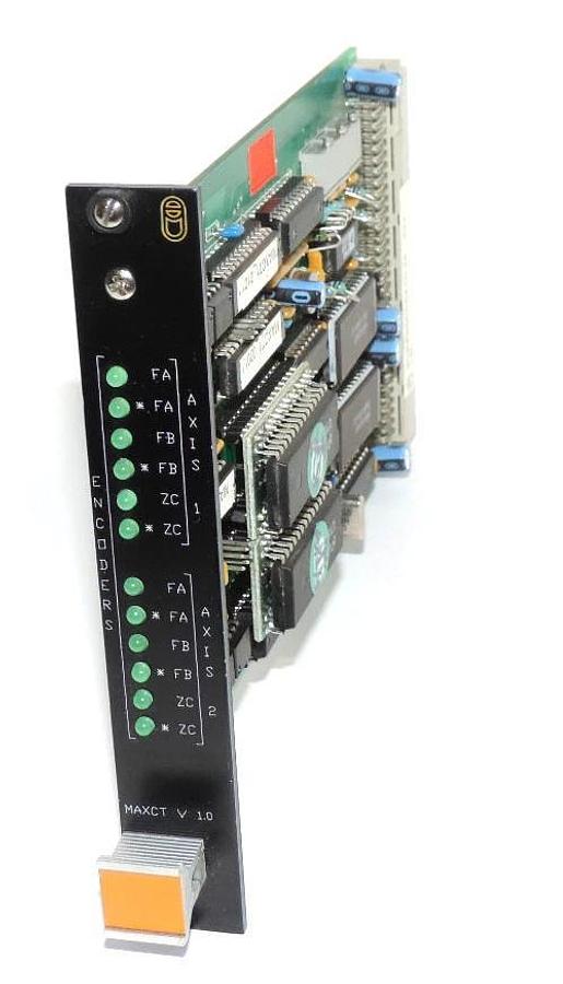 Used GT ELETTRONICA MAXCT1/010.040 REV. 1.0 ENCODER CARD MAXCT V 1.0 9CSABMMAX10-24