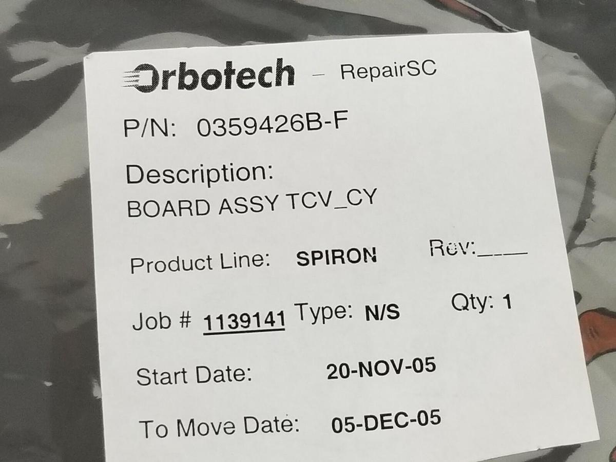 Used GLUNZ & JENSEN 6301Y-000501 CPU-PCB LCB 01 W/O E-prom 083-06052 (REPAIRED)