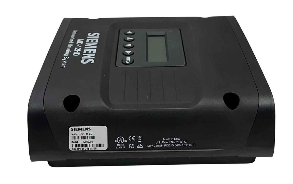 Used SIEMENS SC1731-EM / MD-12HD NETWORKED METERING SYSTEM 12-CHNL POWER METER NSMP
