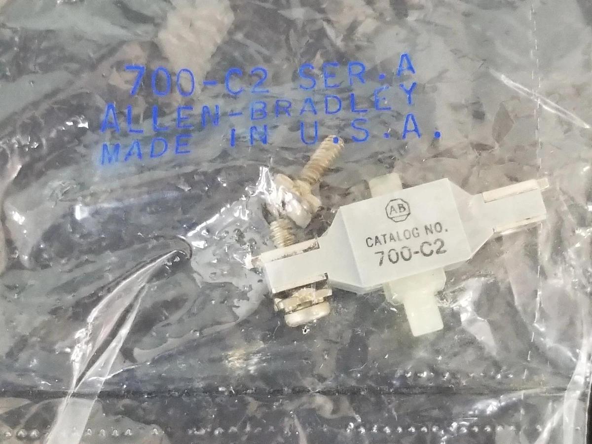 Used LOT OF 4 NEW ALLEN BRADLEY 700-C2 SER. A, FRONT DECK CONTACT CARTRIDGES 700C2
