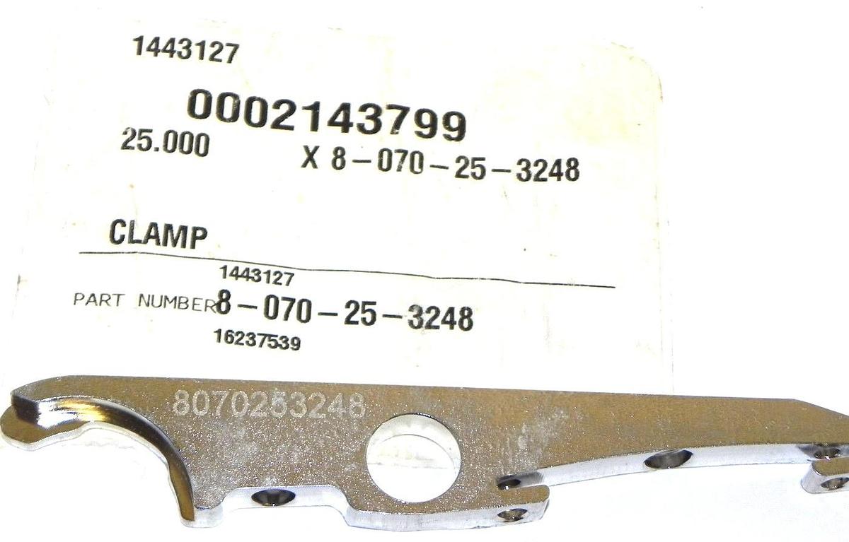Used NEW KRONES 8-070-25-3248 CLAMP 8070253248 (QTY: 29)