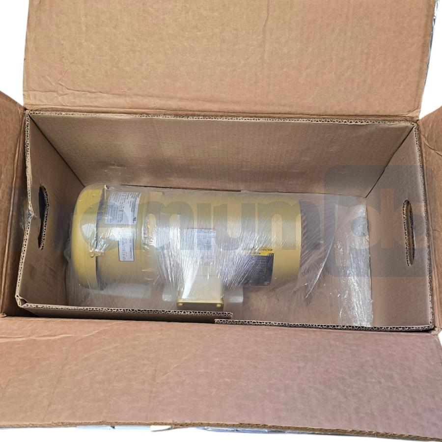 Used ABB Baldor-Reliance VEBM3546 1HP 1760 RPM 3PH 56C TEFC AC Brake Motor 230/460V