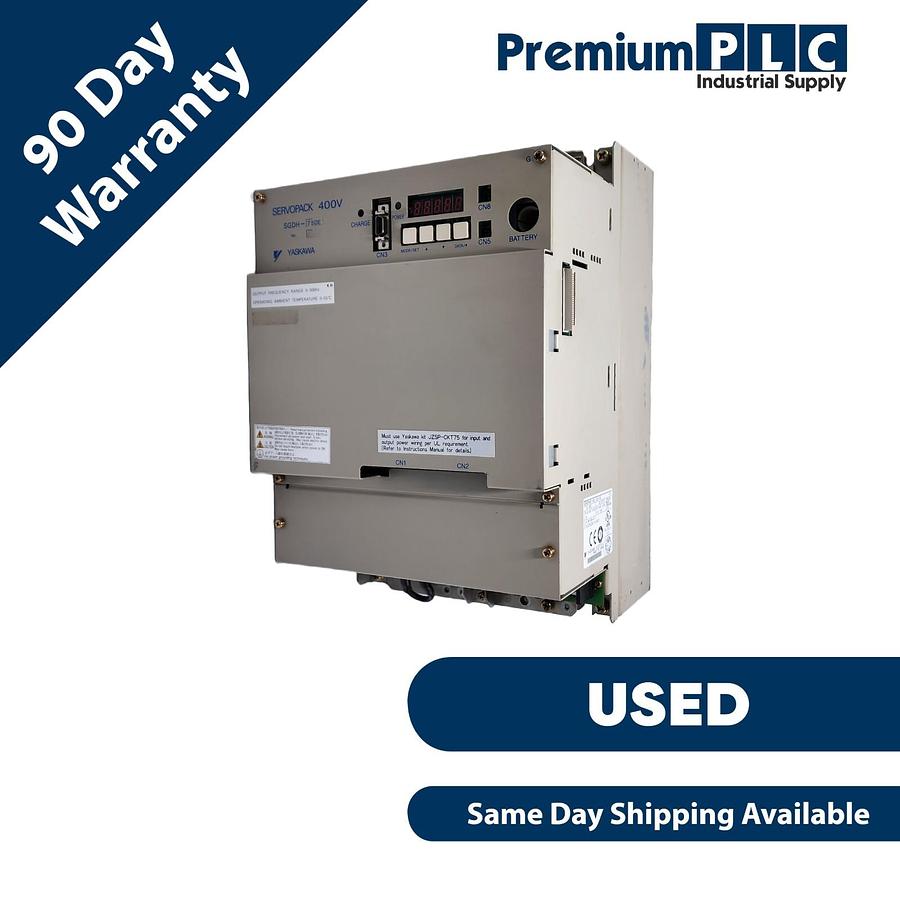 Used USED YASKAWA SGDH-75DE / SGDH75DE SIGMA II AMPLIFIER SERVOPACK 400V 3P 7.5kW