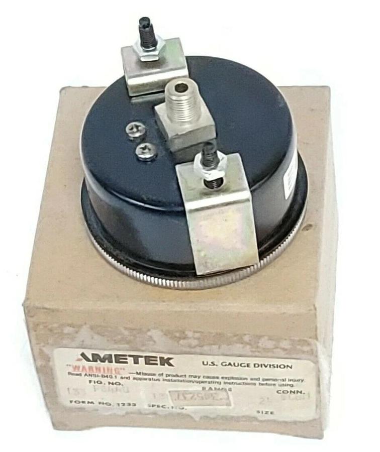 LOT OF 5 NEW AMETEK P844U GAUGES 2-1/2'' 0-400 TENISION POUNDS