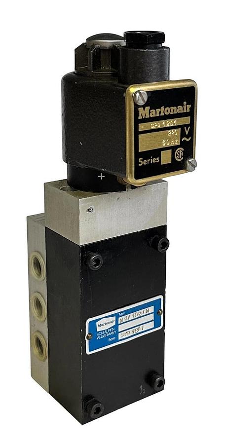 NEW MARTONAIR M1/152/M / M1152M SOLENOID VALVE W/ COIL SPD 1201 220V 60Hz