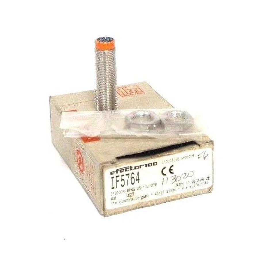 Used NIB IFM EFFECTOR 100 IF5764 INDUCTIVE SENSOR SWITCH IFB3004-BPKG/US-100-DPS