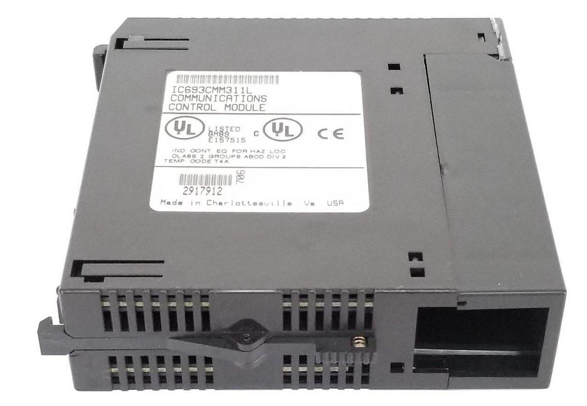 Used GE FANUC IC693CMM311L COMMUNICATIONS CONTROL MODULE
