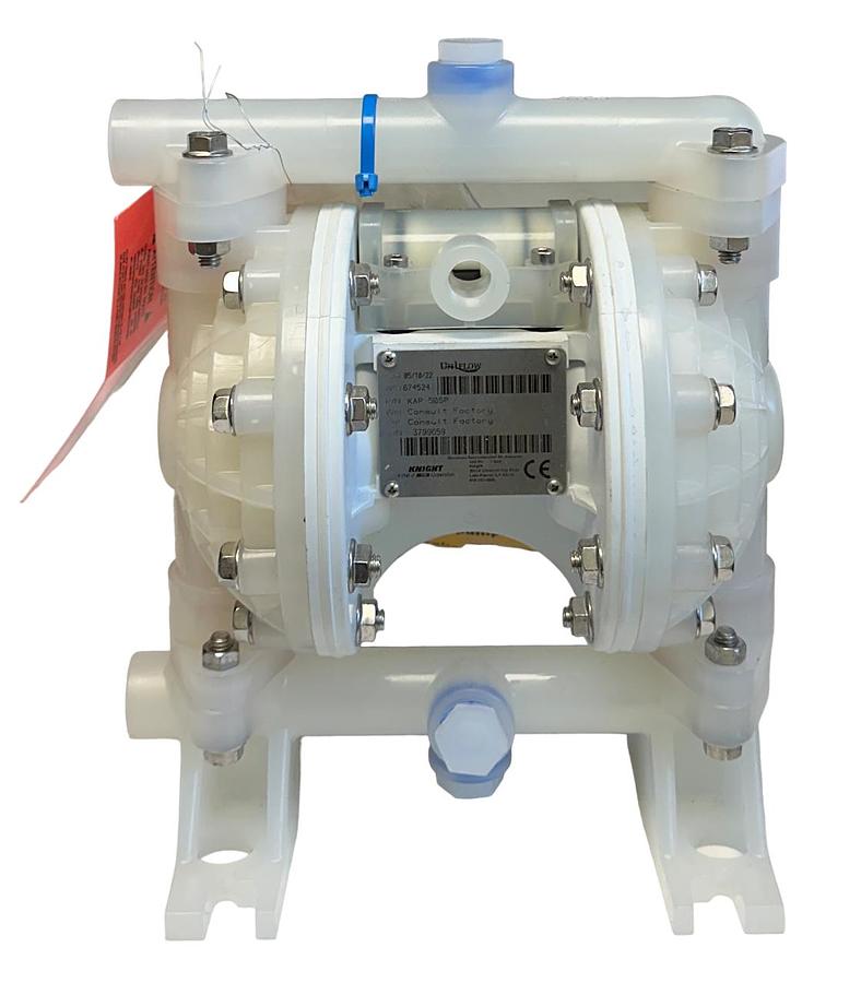 Used IDEX KNIGHT KAP-50SP / KAP50SP UNIFLOW AODD PUMP SYSTEM 1/2'' DIAPHRAGM NSNP