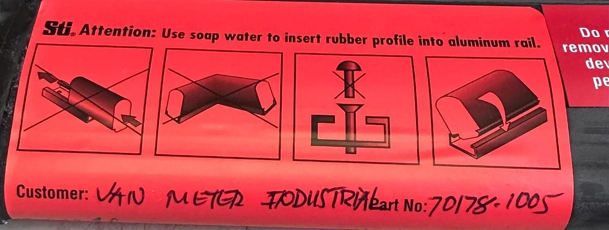 NEW STI 70178-1005 / 701781005 310mm SAFETY CONTACT BUMP STRIP