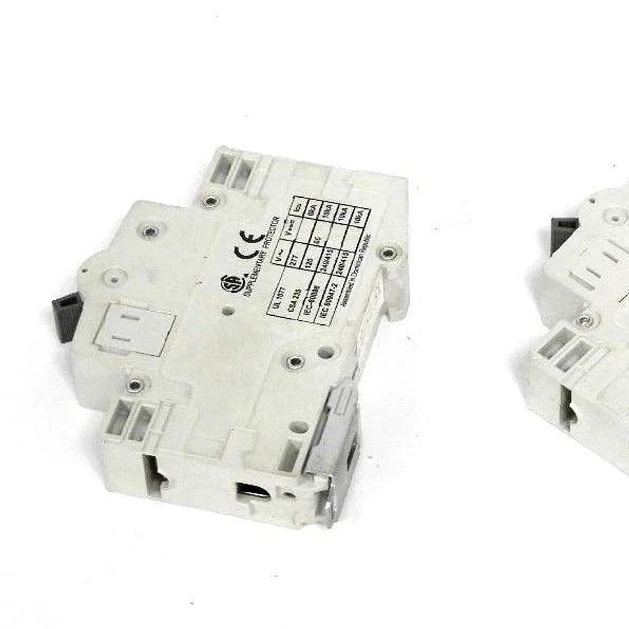 Used LOT OF 2 CUTLER HAMMER WMS1D05 CIRCUIT BREAKERS