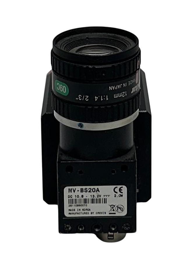 Used CREVIS MV-BS20A / MVBS20A INDUSTRIAL CAM SXGA W/ COMPUTAR LENS 10.8-13.2VDC USNP