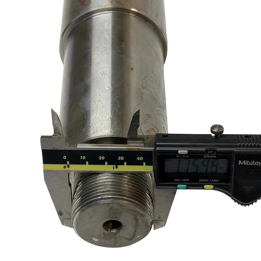 410 SS Industrial Pump Shaft 1056232 Machined Drive Shaft 31.5" Length 3.36" Max
