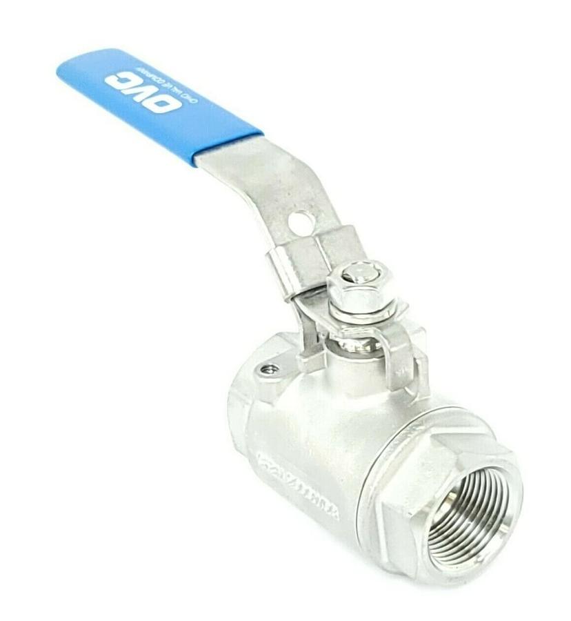 Used NEW HAITIMA OVC 1-1/4'' CF8M 2000WOG STAINLESS STEEL BALL VALVE