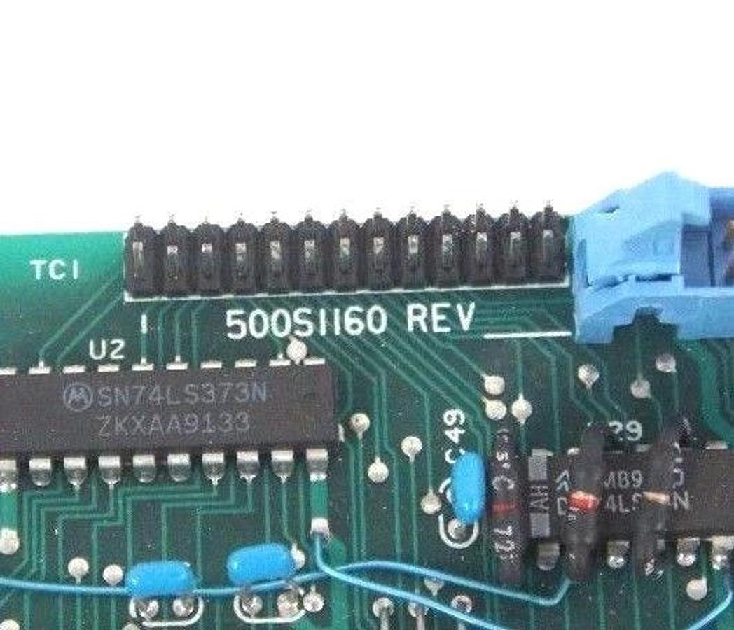 Used ABB 500S1160-1 REV. KN, PROCESSOR BOARD PCC1VO 5091, 500P1160 REV. K