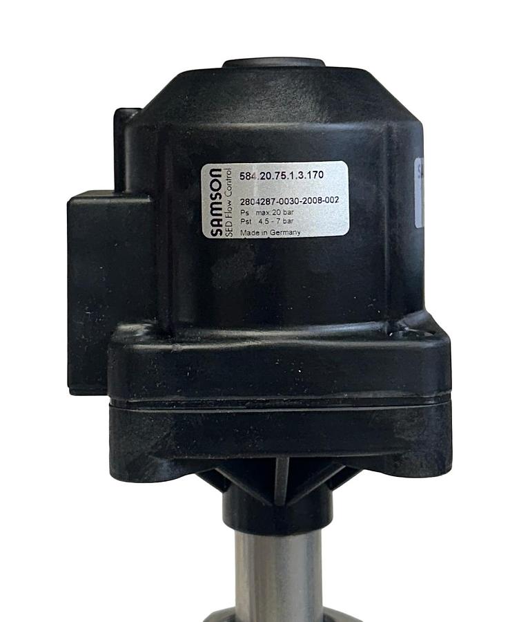 Used SAMSON 584.20.75.1.3.170 / 2804287 ANGLE SEAT VALVE 2/2 WAY PNEUMATIC NSMP