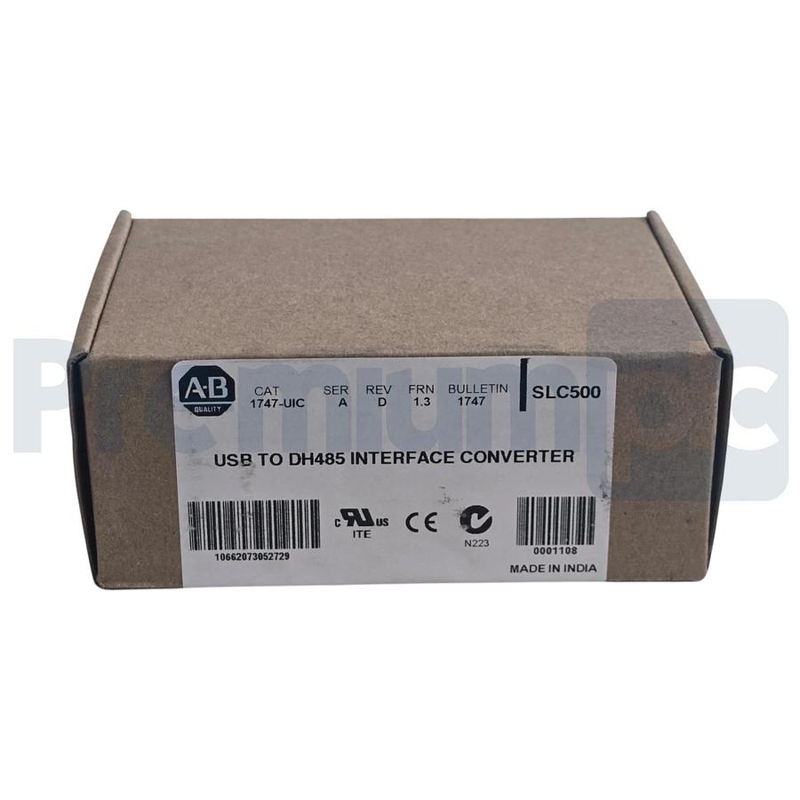Used Allen Bradley 1747-UIC /A SLC500 USB to DH-485 Interface Converter 1747UIC NSFS