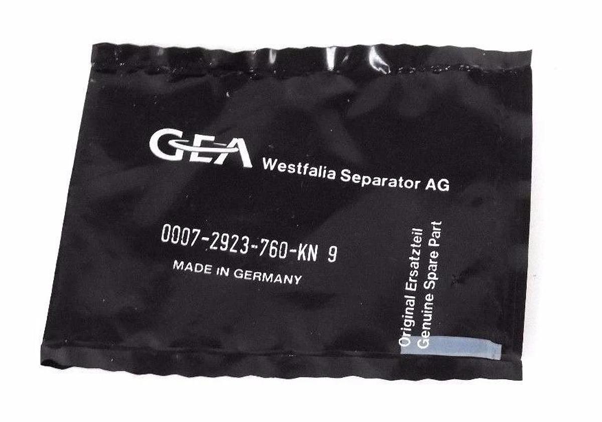 Used LOT OF 10 NEW GEA WESTFALIA SEPERATOR AG 0007-2923-760-KN 9 GASKET KITS