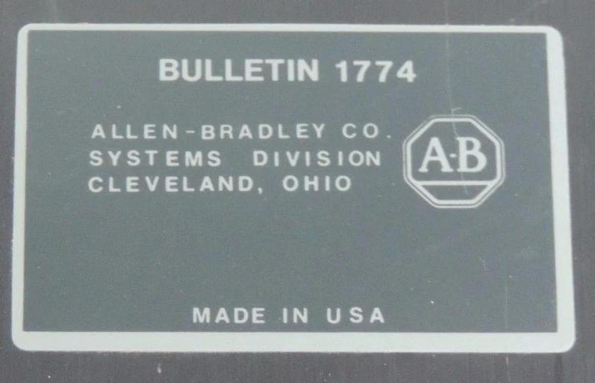 Used ALLEN BRADLEY 1774-MA 4K MEMORY MODULE 1774MA