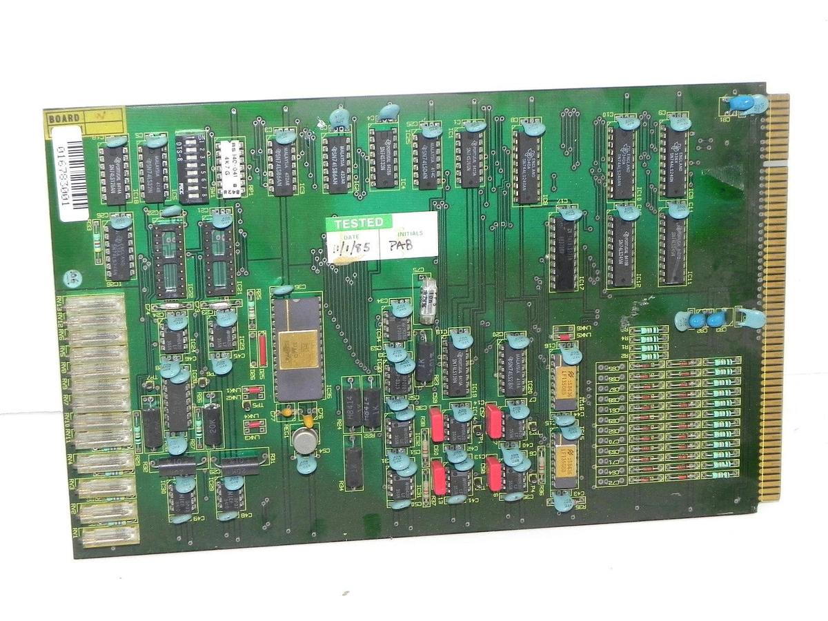 Used CUPE CUPROC 16 ANALOGUE EE131B3346A I/O INTERFACE BOARD