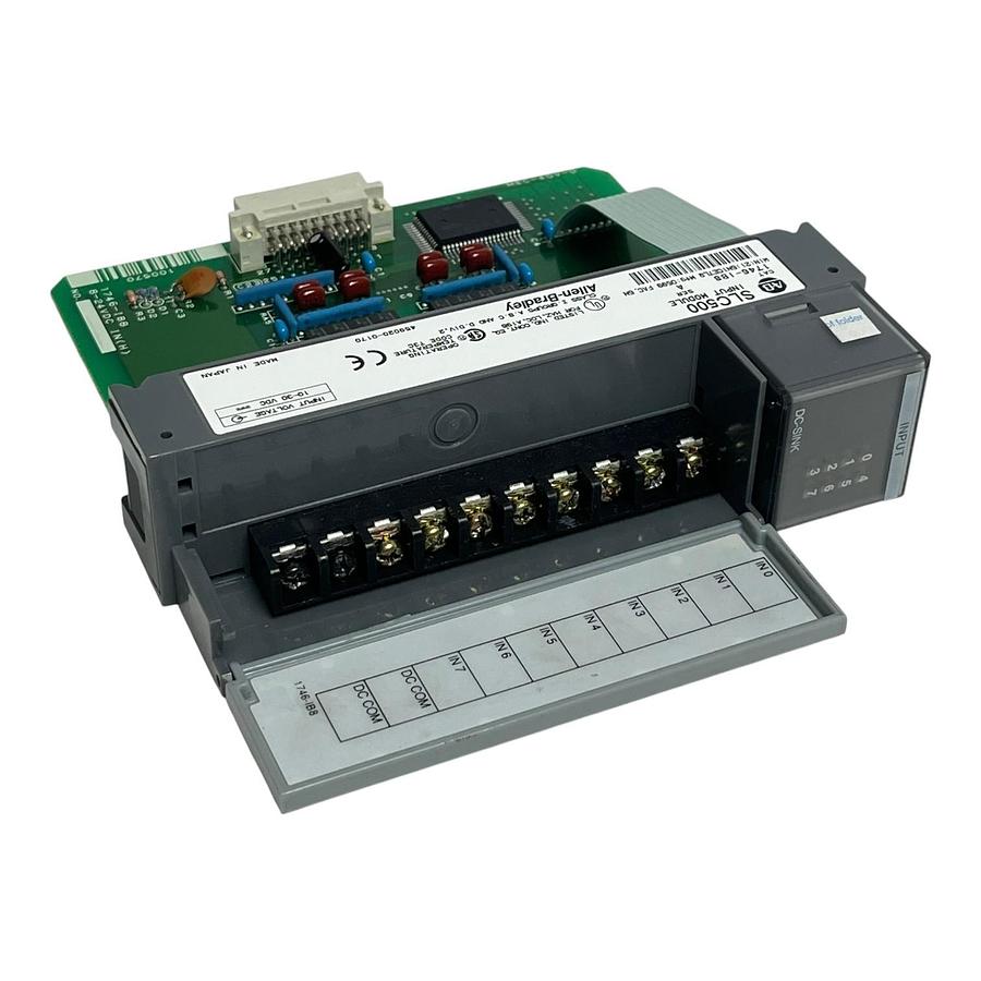 Used Allen-Bradley SLC 500 1746-IB8 Ser A 8-Ch 24VDC Input Module - Unused Spare