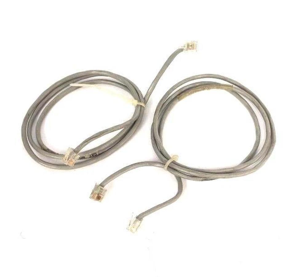 Used LOT OF 2 ALLEN BRADLEY 1771-CT I/O CHASSIS CABLES FOR 1771-P4S, 1771CT
