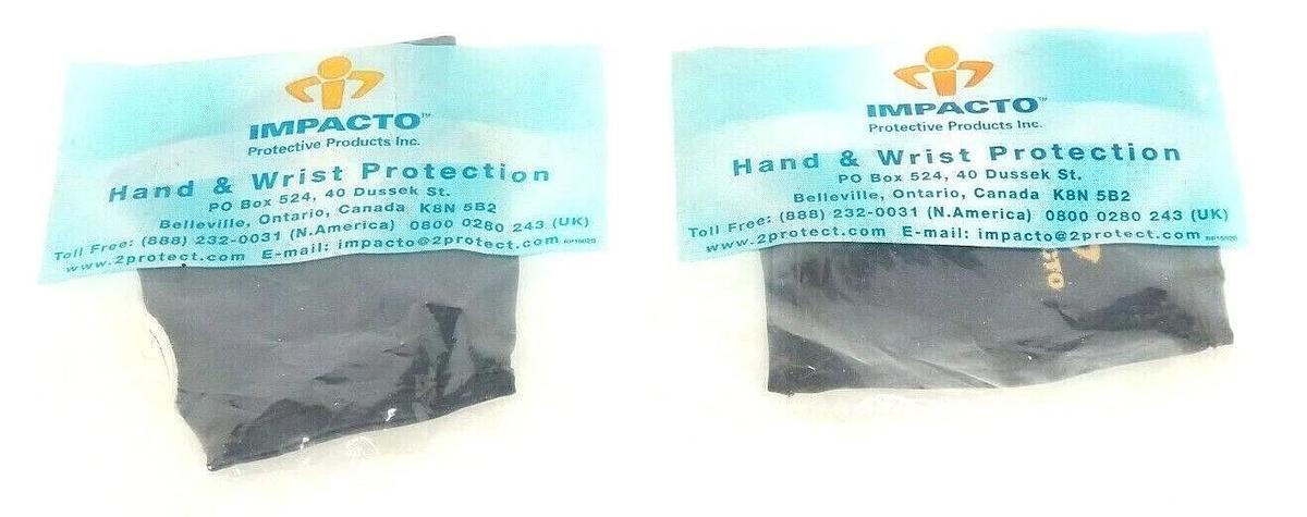 Used NEW IMPACTO AV 501-10 LEFT & AV 501-10 RIGHT ANTI-IMPACT GLOVE SET SMALL